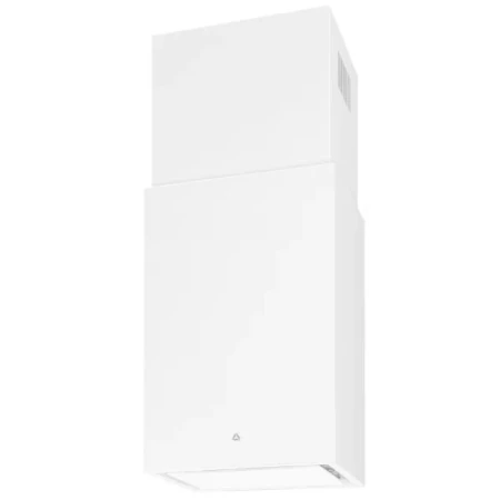 Okap kuchenny wyspowy CIARKO Design CUBE W biały - CDW4001B