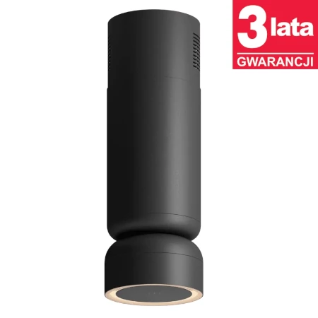 Okap kuchenny wyspowy CIARKO Design ICON W czarny - CDW3804C