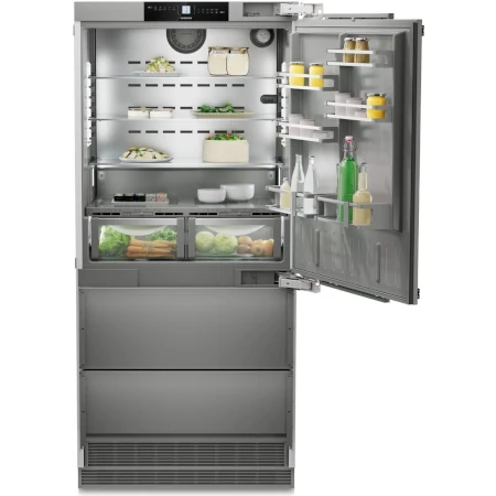 Lodówka z zamrażarką do zabudowy French Door LIEBHERR ECBNe 8870 BioFresh NoFrost