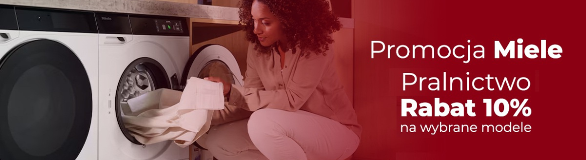 Promocja Miele - Pralnictwo Rabat 10% na wybrane modele