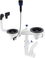 Syfon do zlewozmywaka granitowego 1.5- i 2-komorowego - Space-Saver ZXY_N973 - Deante