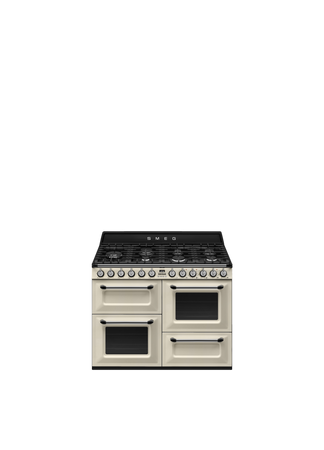 Kuchnia wolnostojąca 110cm Victoria kremsowa SMEG TR4110P1