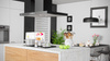 Okap kuchenny wyspowy GLOBALO NOMINA ISOLA 90.4 SENSOR BLACK