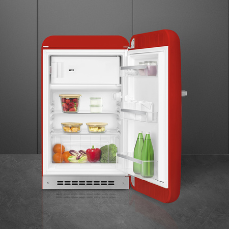 Lodówka chłodziarko zamrażarka czerwony FAB10RRD6 SMEG Retro