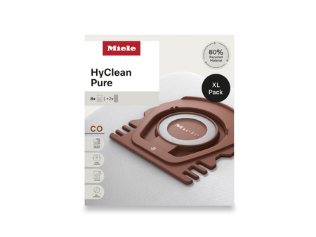 8 worków do odkurzacza CO XL HyClean Pure - MIELE 12694900