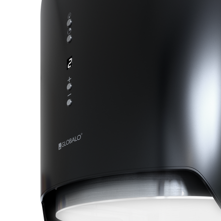 Okap kuchenny wyspowy GLOBALO ARENOFLOW 39.4 BLACK