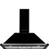 Okap kuchenny, Victoria, 90 cm, czarny KT90BLE - Smeg
