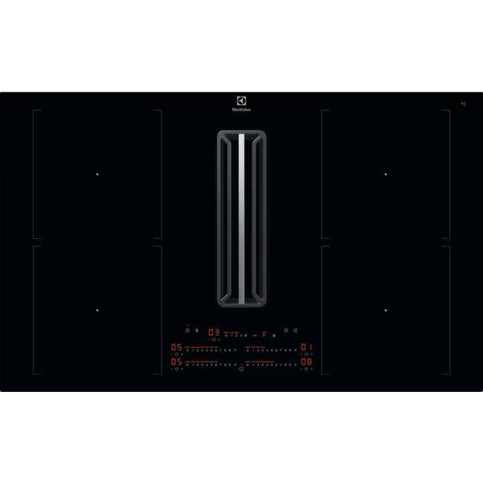Płyta indukcyjna z okapem ELECTROLUX Combo 600 Bridge eXtractor 83cm - KCC84453CK