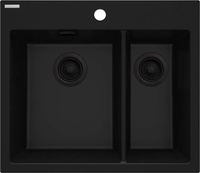 Zlewozmywak granitowy 1.5-komorowy ZQE_N503 - Deante