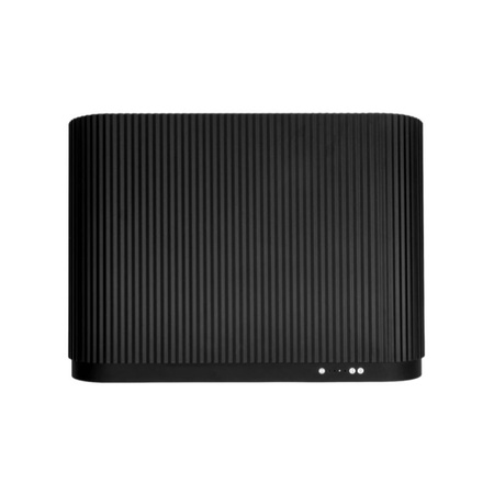 Okap kuchenny przyścienny CIARKO Design Mono 80cm Black/Black czarny matowy - CDP8001B/B