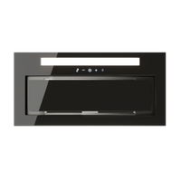 Okap kuchenny podszafkowy GLOBALO LOTEO 60.4 BLACK