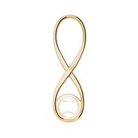 Bugatti INFINITY otwieracz złoty 33-7080DR