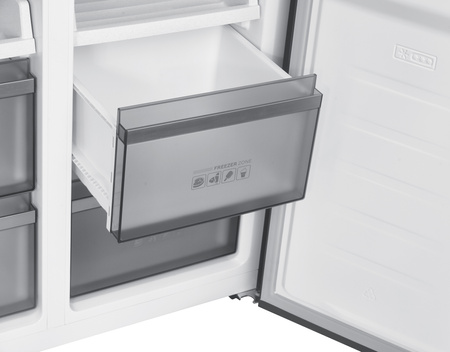 Chłodziarko-zamrażarka BERG CZW190NBG03 - MULTIDOOR / SIDE BY SIDE - SLOT IN - 190,2 x 91 x 59,7 cm
