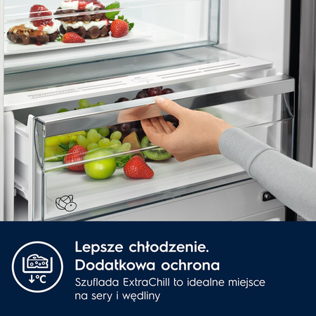 Lodówka do zabudowy ELECTROLUX Cooling 360° 800 MultiSpace 177,2cm - E8MNCC18S