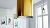 Okap kuchenny wyspowy GLOBALO CYLINDRO ISOLA 39.7 GOLD