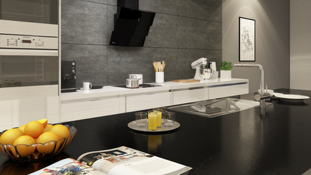 Okap kuchenny przyścienny GLOBALO VINTIO 60.2 BLACK