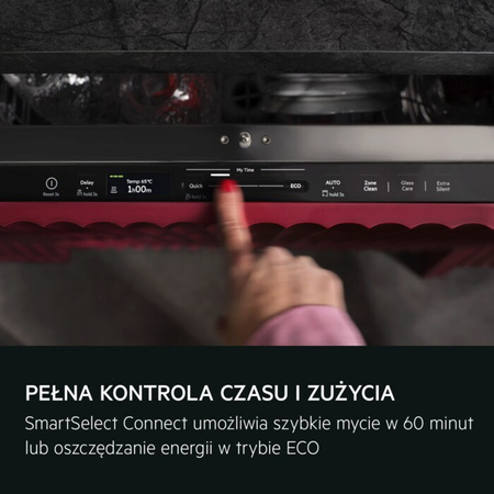 Zmywarka do zabudowy 60cm AEG NG92IA20TK 9000 SmartSelect zużycie wody 8,4 l