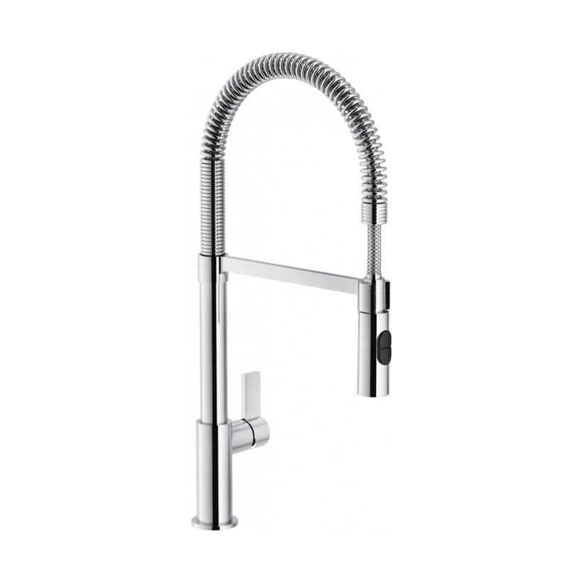 Bateria kuchenna z ruchomą wylewką FRANKE Fox semi-pro chrom - 115.0486.993