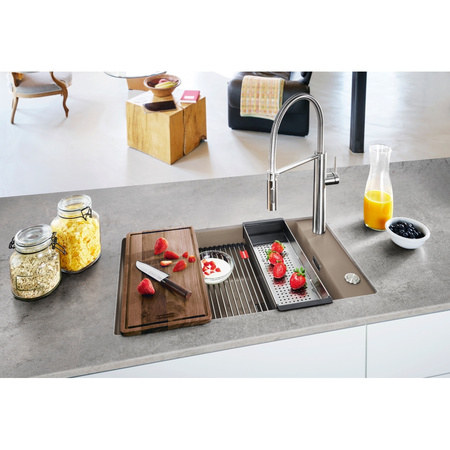 Zlew granitowy FRANKE Kanon KNG 110-62 cappucino - 125.0528.621