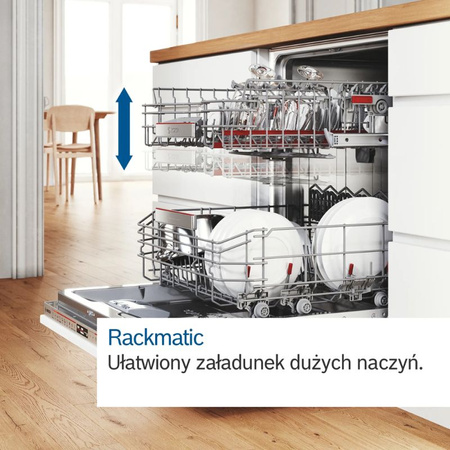 Zmywarka do zabudowy 60cm BOSCH Serie6 SMV6ZCX03E - Home Connect Strefa ExtraClean