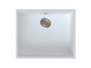 Zlew kuchenny BERG LINEA BRNL24L 565x470 BIAŁY (DESKA W KOMPLECIE)