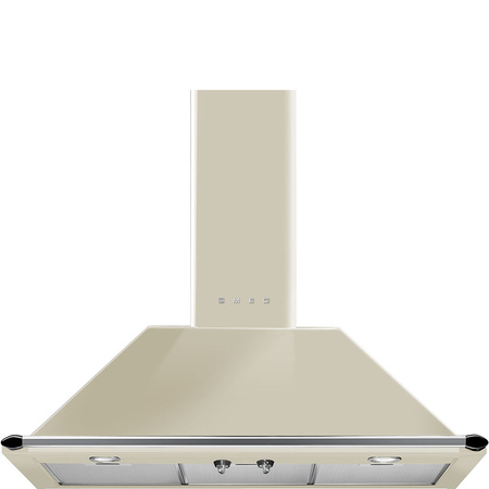 Okap kuchenny, Victoria, 90 cm, krem. KT90PE - Smeg