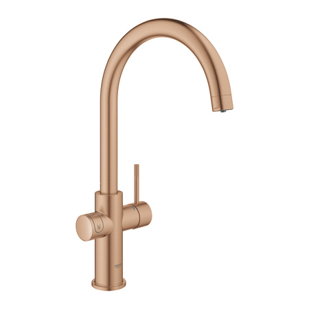 Bateria kuchenna GROHE Blue Home Brushed Warm Sunset woda gazowana - 31455DL1