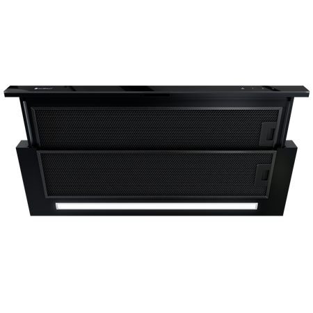 Okap teleskopowy GLOBALO TESLO 90.1 BLACK