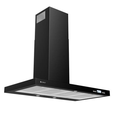 Okap kuchenny przyścienny GLOBALO NOMINA 90.4 SENSOR BLACK