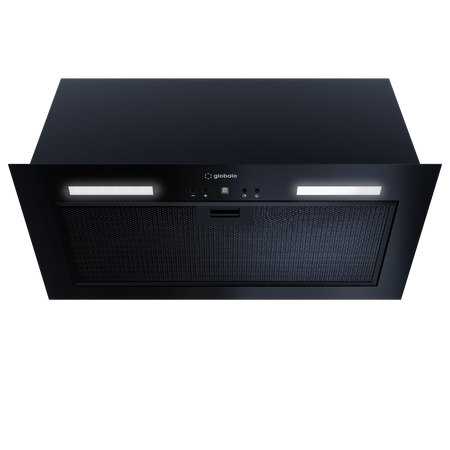 Okap kuchenny podszafkowy GLOBALO FLUERIS 60.1 BLACK SENSOR SMELL