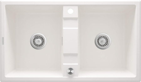 Zlewozmywak granitowy 2-komorowy ZQE_A203 - Deante