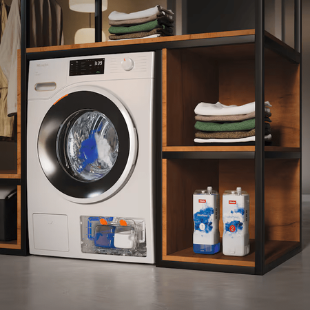 Pralka wolnostojąca MIELE WSI883 WCS biały lotos 9kg ładowana od przodu - 12448790