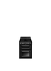 Kuchnia wolnost., 60cm, Victoria, czarny TR62IBL2 - Smeg