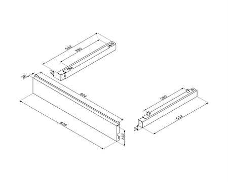 Akcesorium KIT95B95A - Smeg