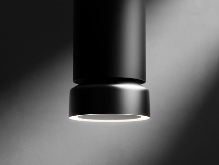 Okap kuchenny przyścienny CIARKO Design Fluo Black Satin/Gloss CDP3805CSG