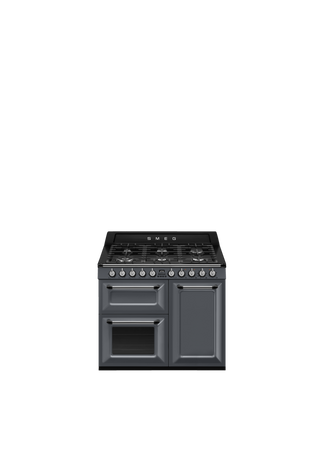 Kuchnia wolnost, 100cm, Victoria, nieb. TR103GR - Smeg