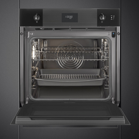 Piekarnik, 60 cm, Linea, czarny SOP6101S2B3 - Smeg