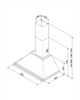 Okap kuchenny, Victoria, 90 cm, inox KTR90XE - Smeg