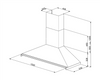 Okap kuchenny KD150HXE - Smeg