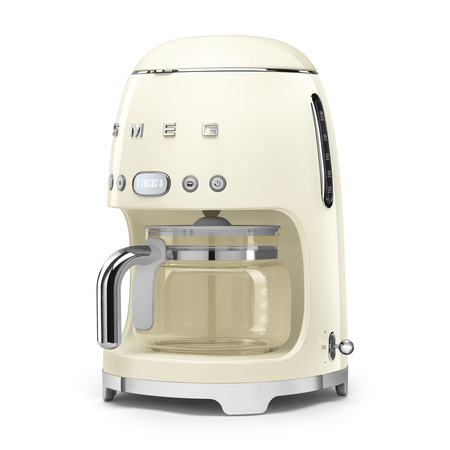 Ekspres przelewowy, kremowy DCF02CREU - Smeg