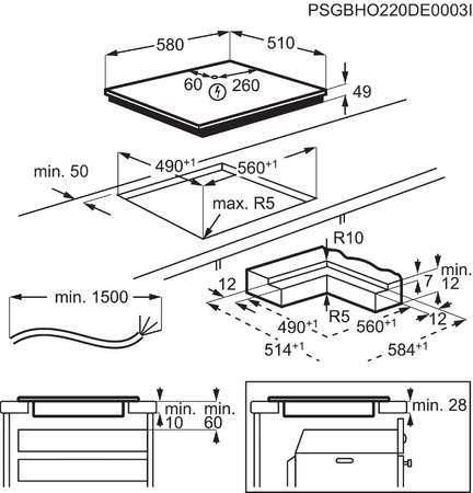 Płyta indukcyjna ELECTROLUX SenseBoil 700 60cm KIS62453I