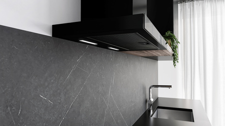 Okap kuchenny przyścienny AVENTELIO 60.1 BLACK