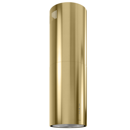 Okap kuchenny wyspowy GLOBALO CYLINDRO ISOLA 39.7 LIGHT GOLD MAT