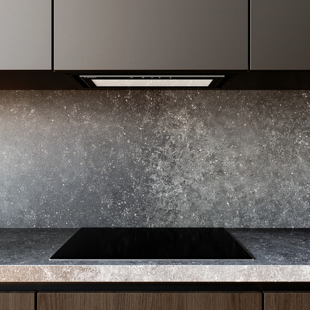 Okap kuchenny podszafkowy GLOBALO SALVIRO 60.1 BLACK