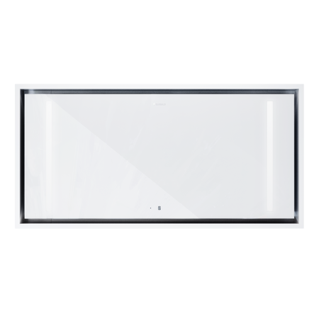 Okap sufitowy GLOBALO ZENARA 100.1 WHITE + turbina TW 3.1