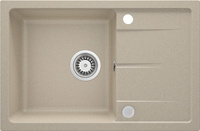 Zlewozmywak granitowy 1-komorowy z ociekaczem ZRD_7113 - Deante