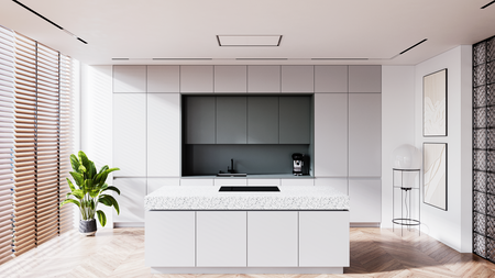 Okap sufitowy GLOBALO ALARIS 90.1 WHITE