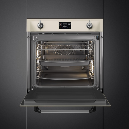 Piekarnik, 60 cm, Victoria, kremowy SOP6902S2PP - Smeg