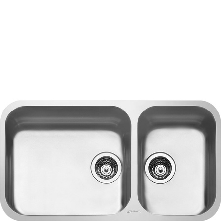 Zlewozmywak ze stali nierdzewnej UM45 - Smeg