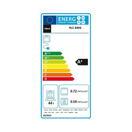Piekarnik kompaktowy do zabudowy 45cm TEKA AirFry HLC 8406 - 111130009